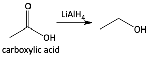 Reduction of carbonyl